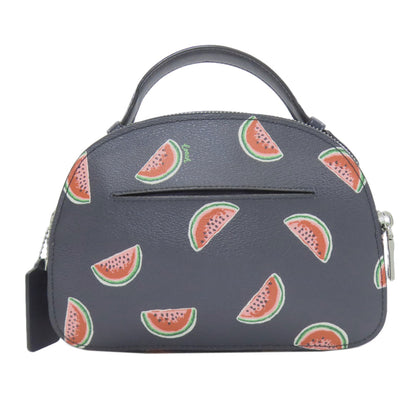 COACH 1594 Serena Satchel Watermelon 2-Way Handbag Leather Ladies [Used]