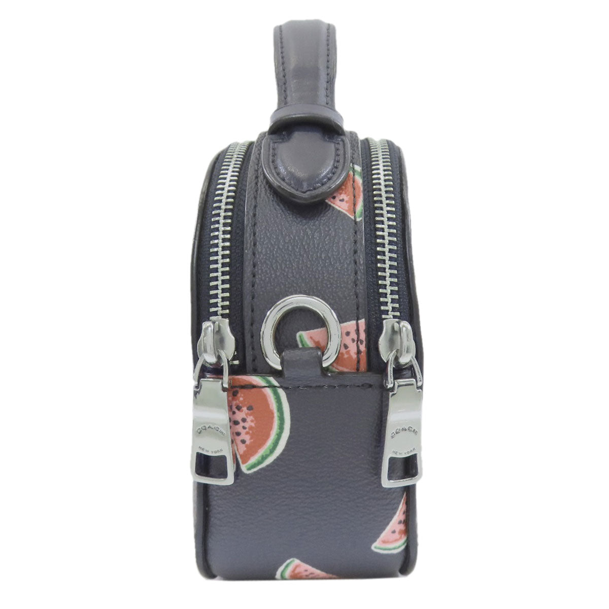 COACH 1594 Serena Satchel Watermelon 2-Way Handbag Leather Ladies [Used]