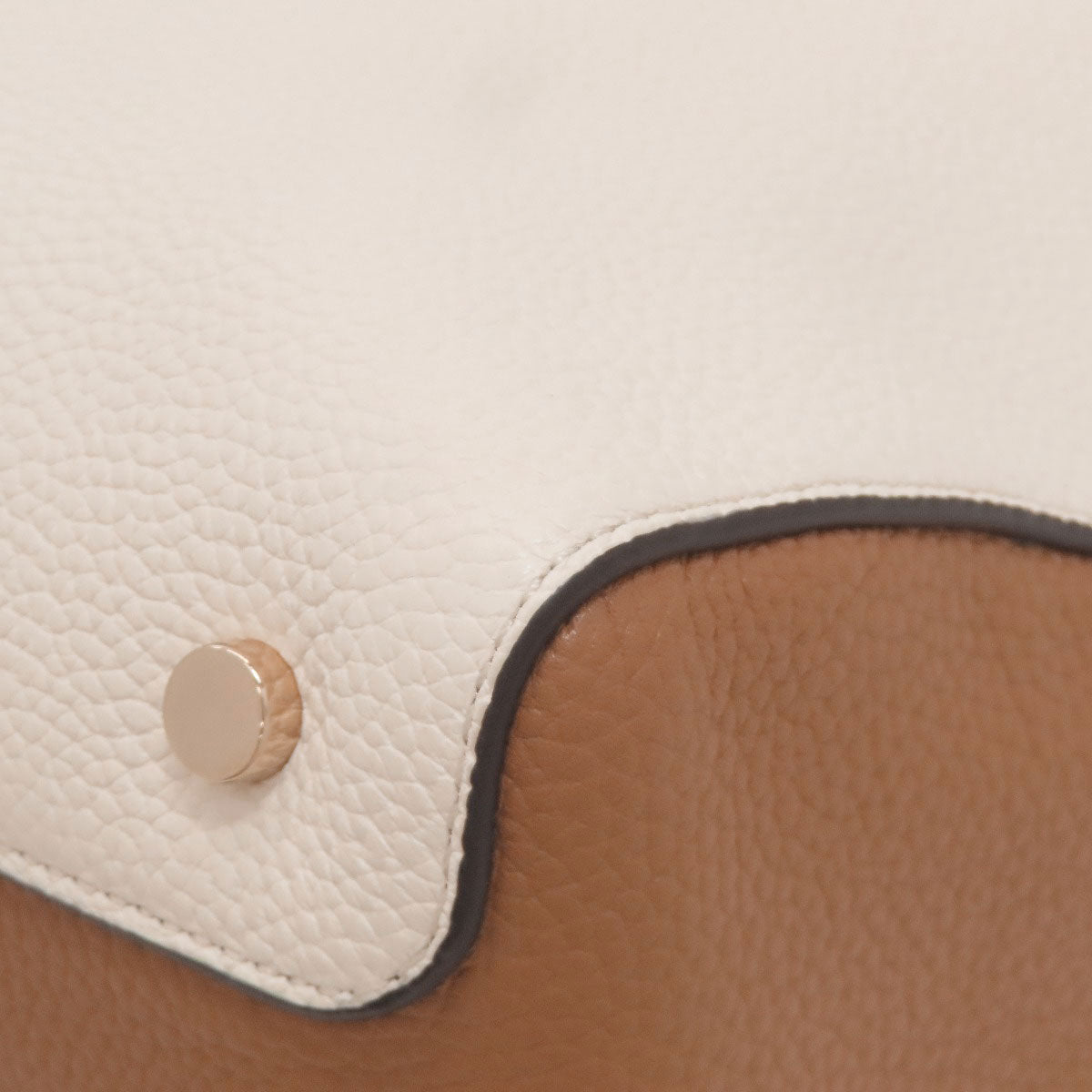 kate spade logo Tote Bag Leather Ladies [Used]