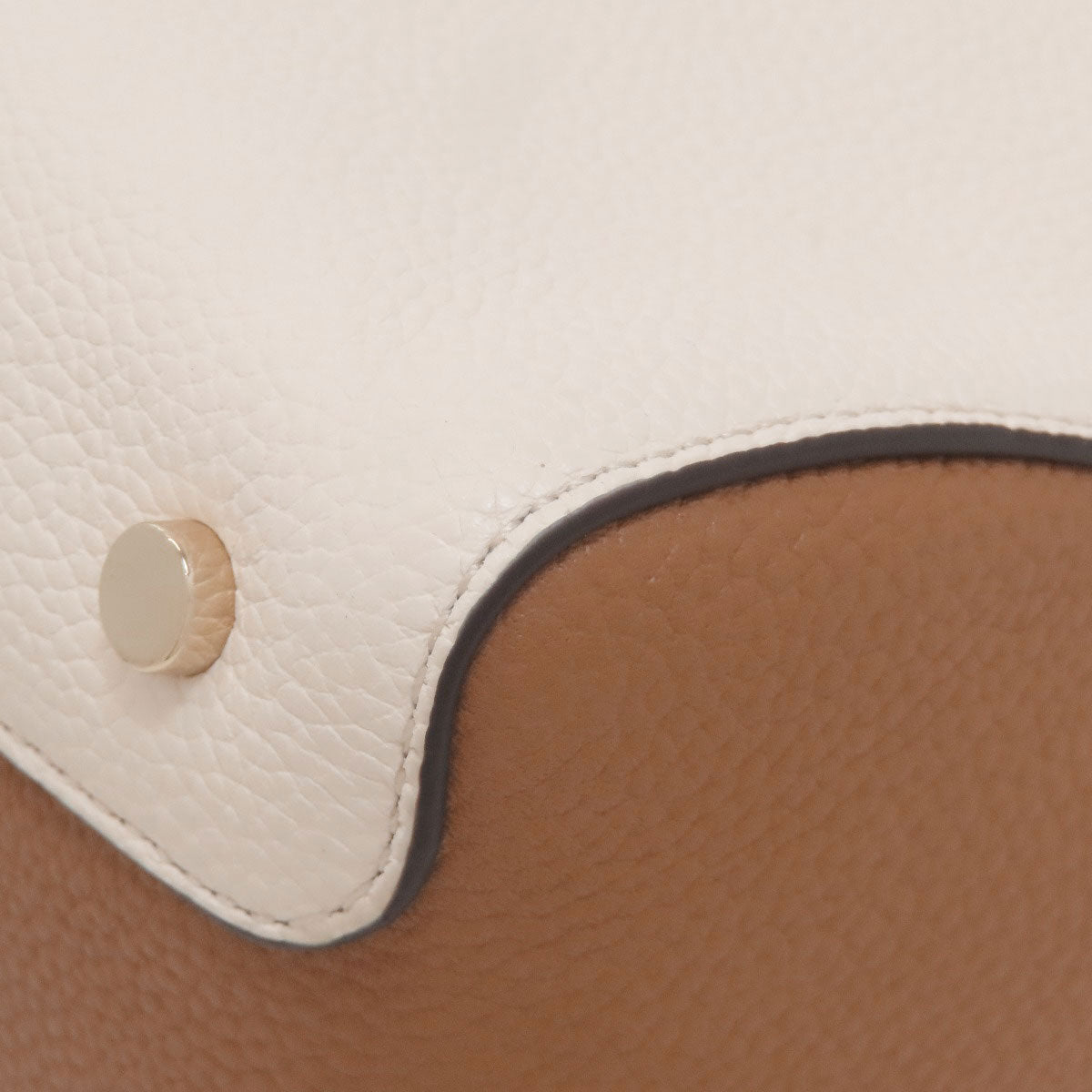 kate spade logo Tote Bag Leather Ladies [Used]