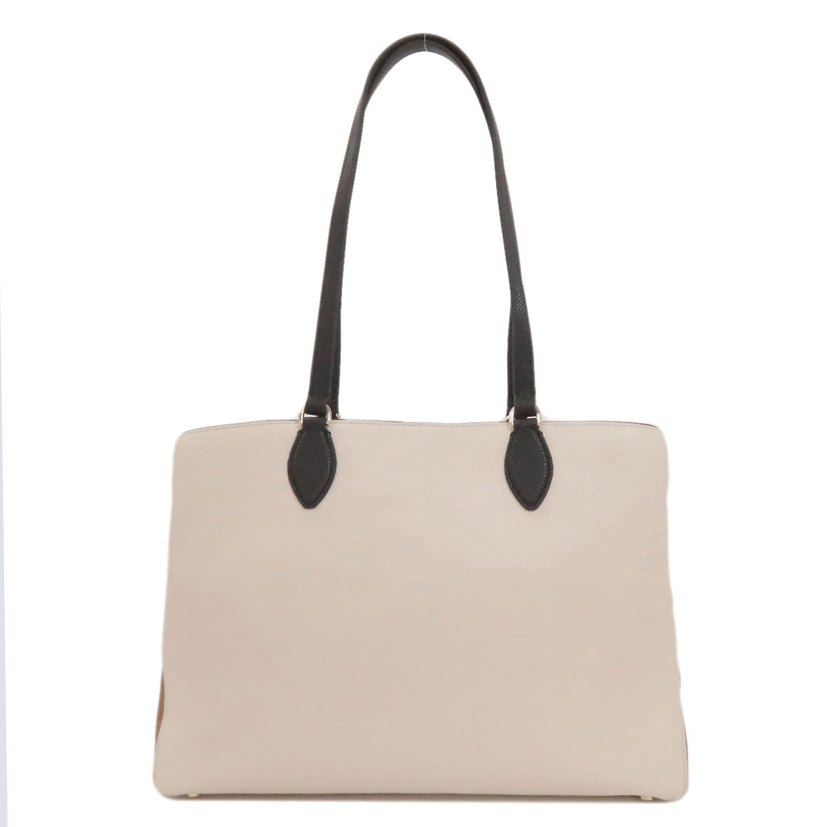 kate spade logo Tote Bag Leather Ladies [Used]