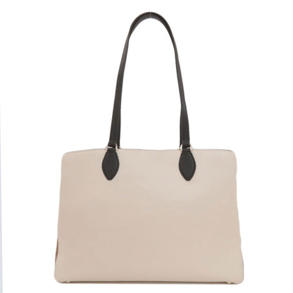kate spade logo Tote Bag Leather Ladies [Used]