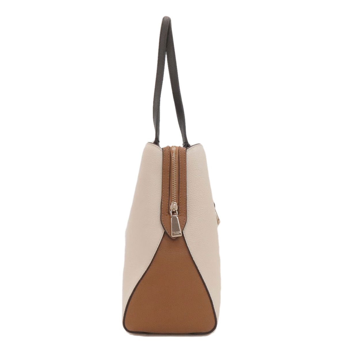 kate spade logo Tote Bag Leather Ladies [Used]