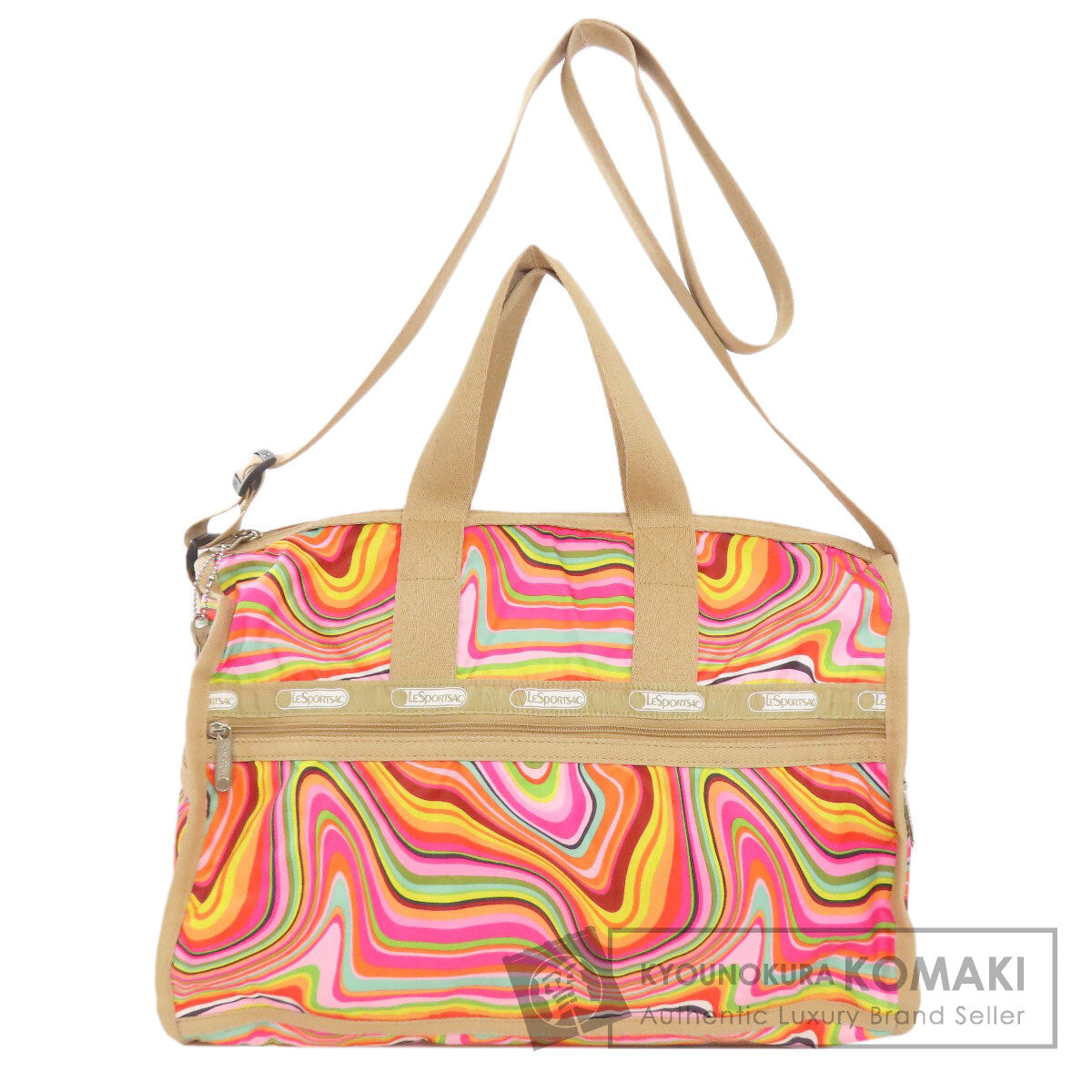 LeSportsac Marble pattern 2WAY Boston bag Nylon Ladies [Used]