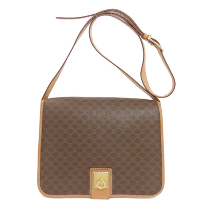 CELINE Macadam pattern Shoulder Bag PVC Ladies [Used]