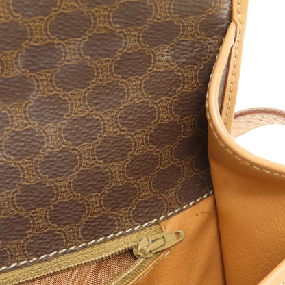 CELINE Macadam pattern Shoulder Bag PVC Ladies [Used]