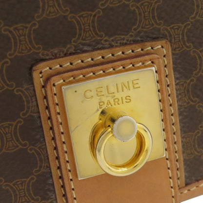 CELINE Macadam pattern Shoulder Bag PVC Ladies [Used]