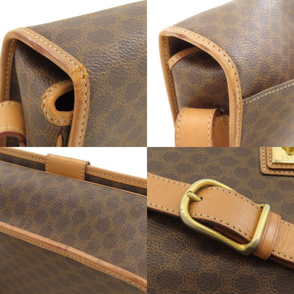 CELINE Macadam pattern Shoulder Bag PVC Ladies [Used]