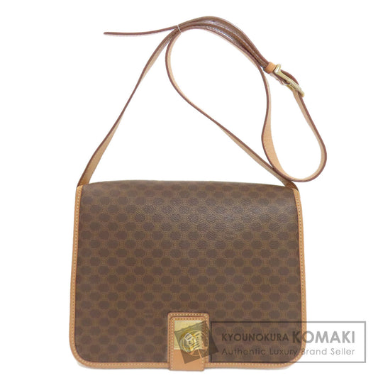 CELINE Macadam pattern Shoulder Bag PVC Ladies [Used]