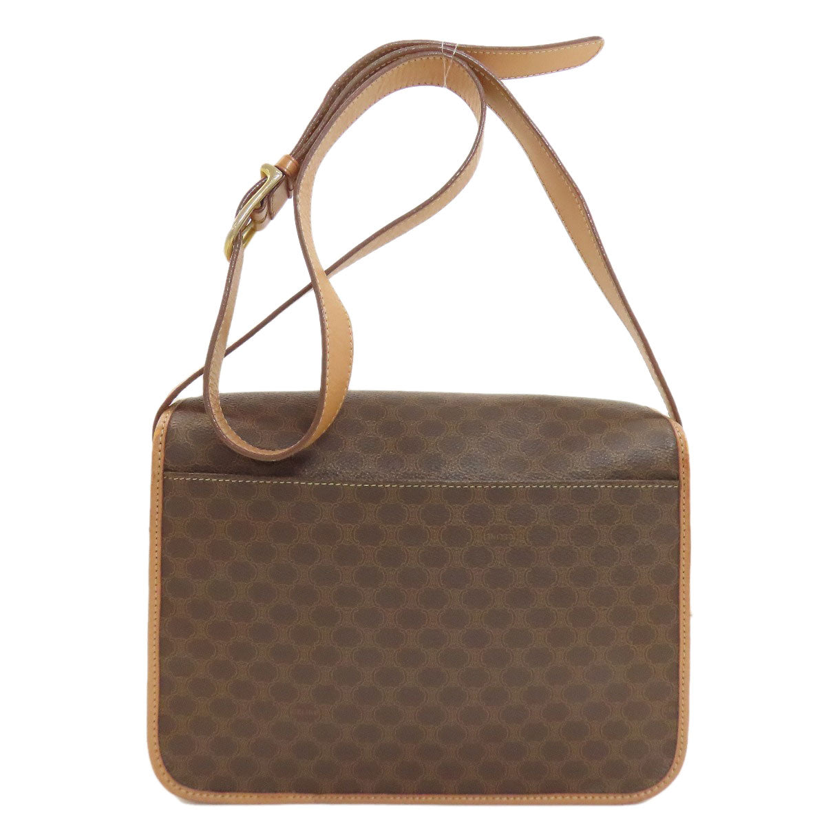 CELINE Macadam pattern Shoulder Bag PVC Ladies [Used]