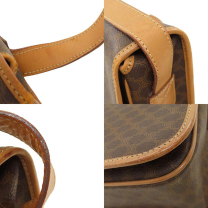 CELINE Macadam pattern Shoulder Bag PVC Ladies [Used]