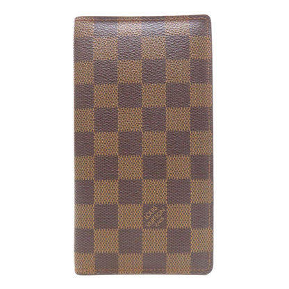 LOUIS VUITTON N61823 Porto Valur Cult Credit Bifold Wallet No Coin Pocket Damier canvas Ladies [Used]