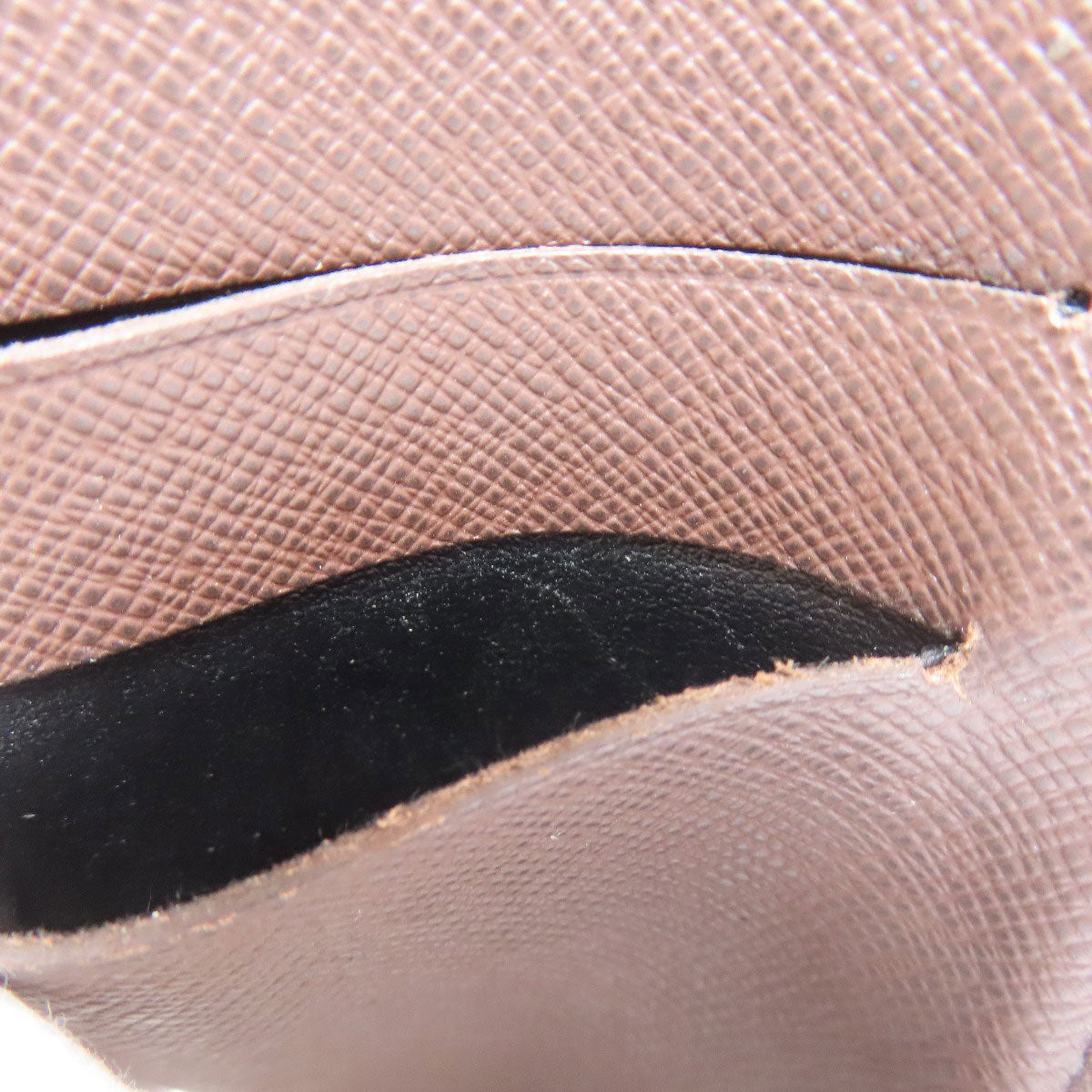 LOUIS VUITTON N61823 Porto Valur Cult Credit Bifold Wallet No Coin Pocket Damier canvas Ladies [Used]