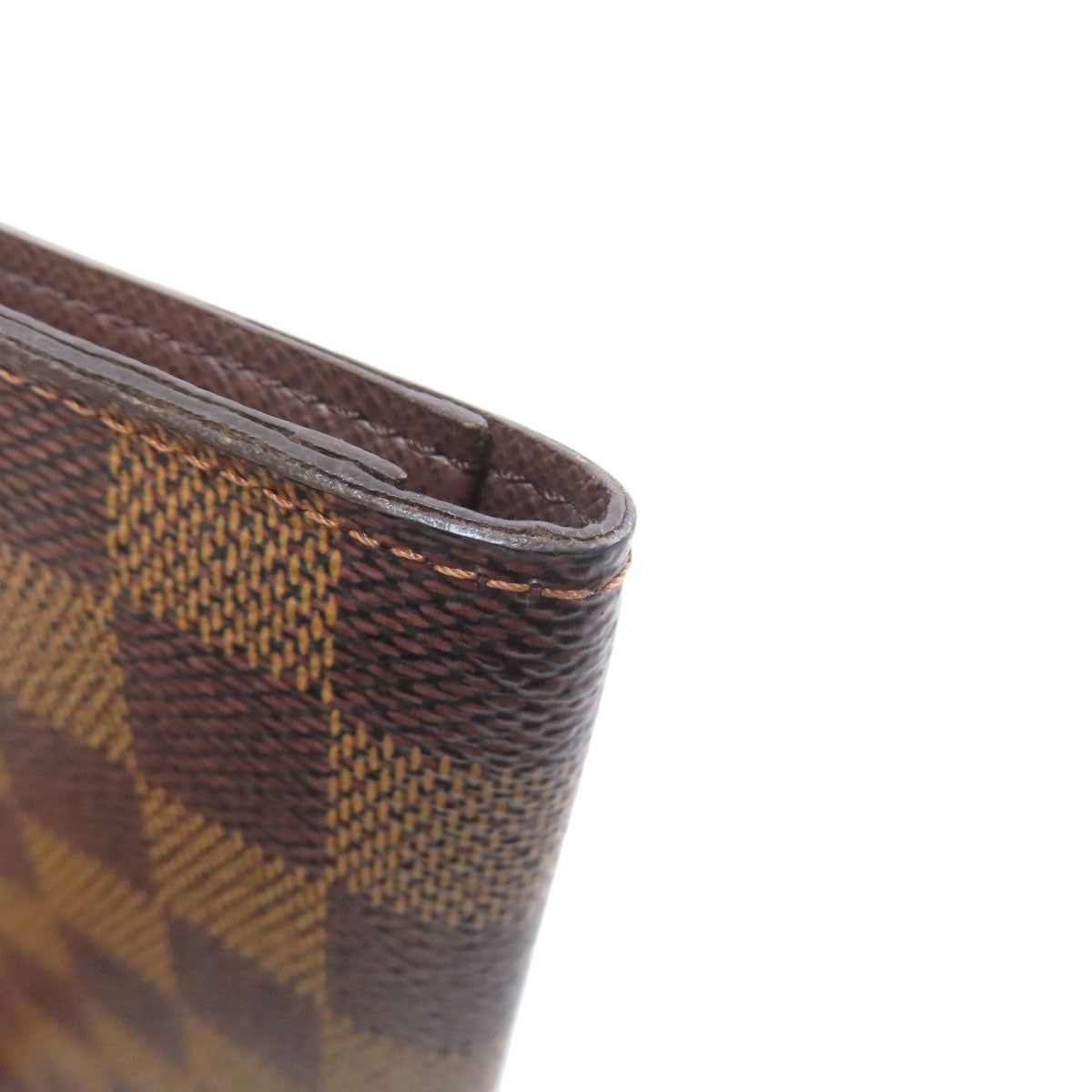 LOUIS VUITTON N61823 Porto Valur Cult Credit Bifold Wallet No Coin Pocket Damier canvas Ladies [Used]