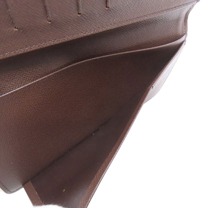 LOUIS VUITTON N61823 Porto Valur Cult Credit Bifold Wallet No Coin Pocket Damier canvas Ladies [Used]