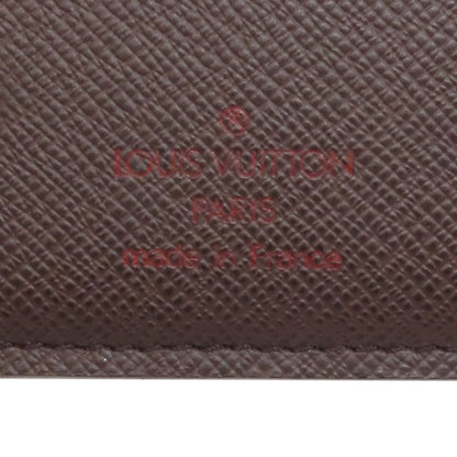 LOUIS VUITTON N61823 Porto Valur Cult Credit Bifold Wallet No Coin Pocket Damier canvas Ladies [Used]