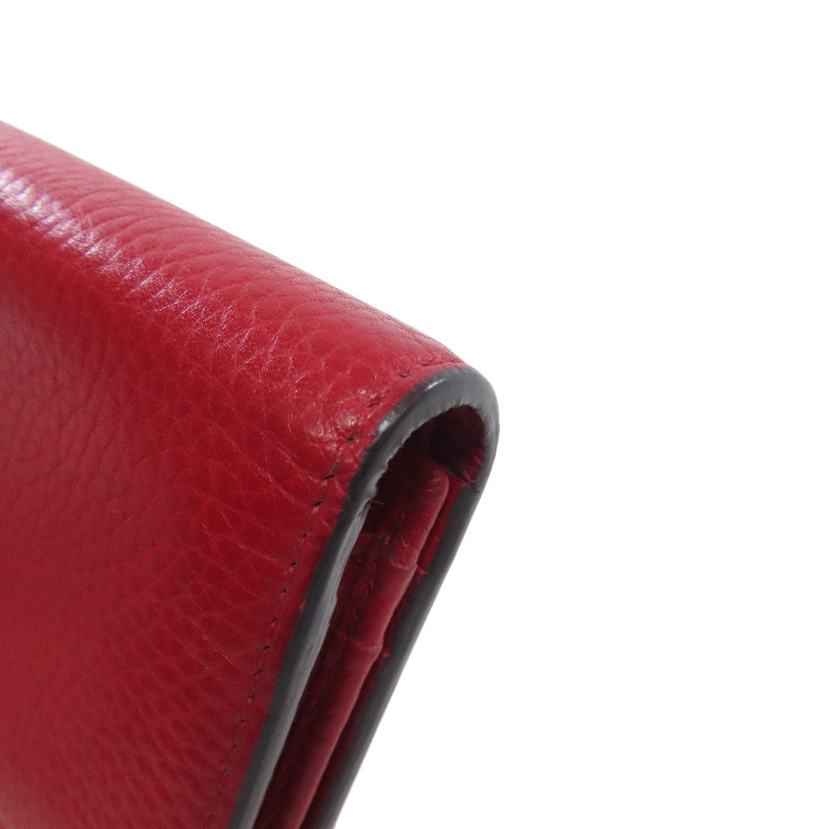 GUCCI 453169 Animalie Bifold Wallet with Coin Pocket Calf Ladies [Used]