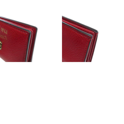 GUCCI 453169 Animalie Bifold Wallet with Coin Pocket Calf Ladies [Used]