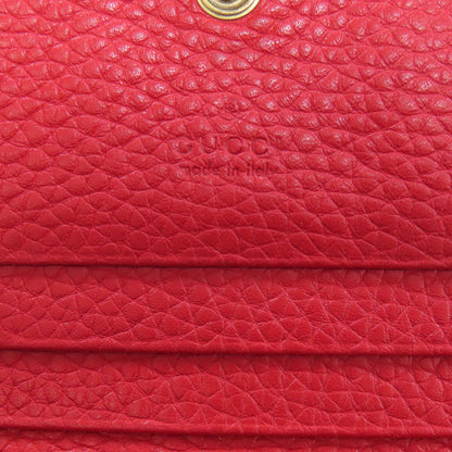 GUCCI 453169 Animalie Bifold Wallet with Coin Pocket Calf Ladies [Used]