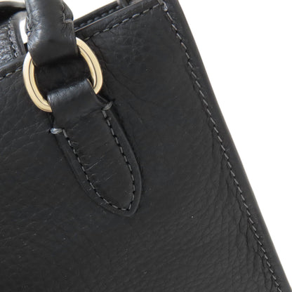 COACH CJ500 North South Mini Tote 2-Way Handbag Leather Ladies [Used]