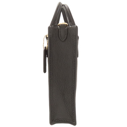 COACH CJ500 North South Mini Tote 2-Way Handbag Leather Ladies [Used]