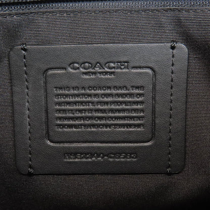 COACH C6583 thompson signature Shoulder Bag Canvas LeatherLadies [Used]