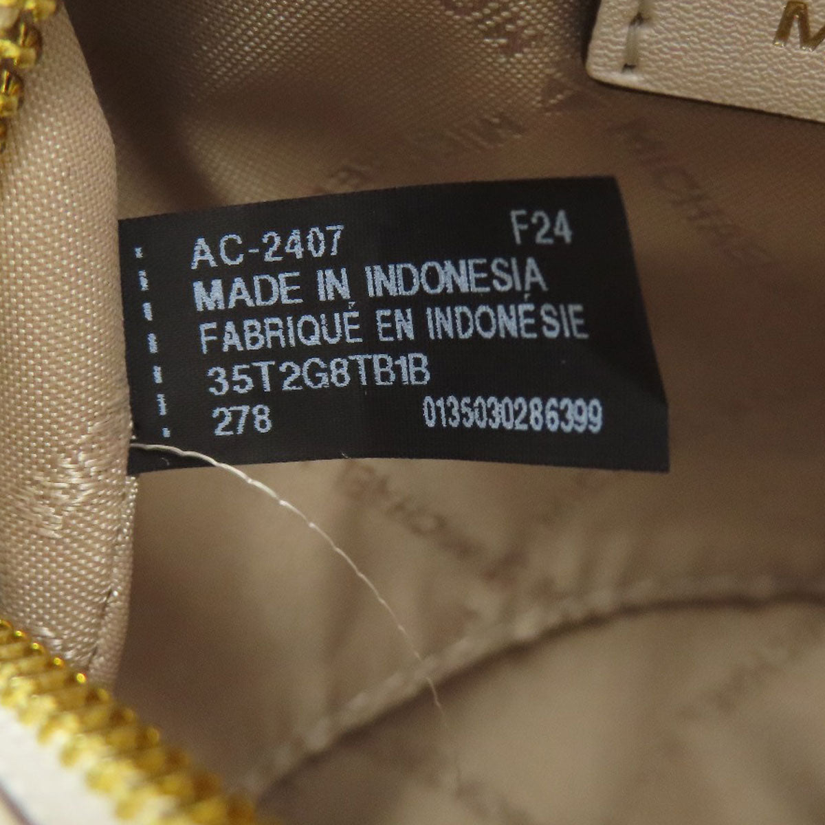 Michael Kors MK signature Backpack Â· Daypack Leather PVCLadies [Used]