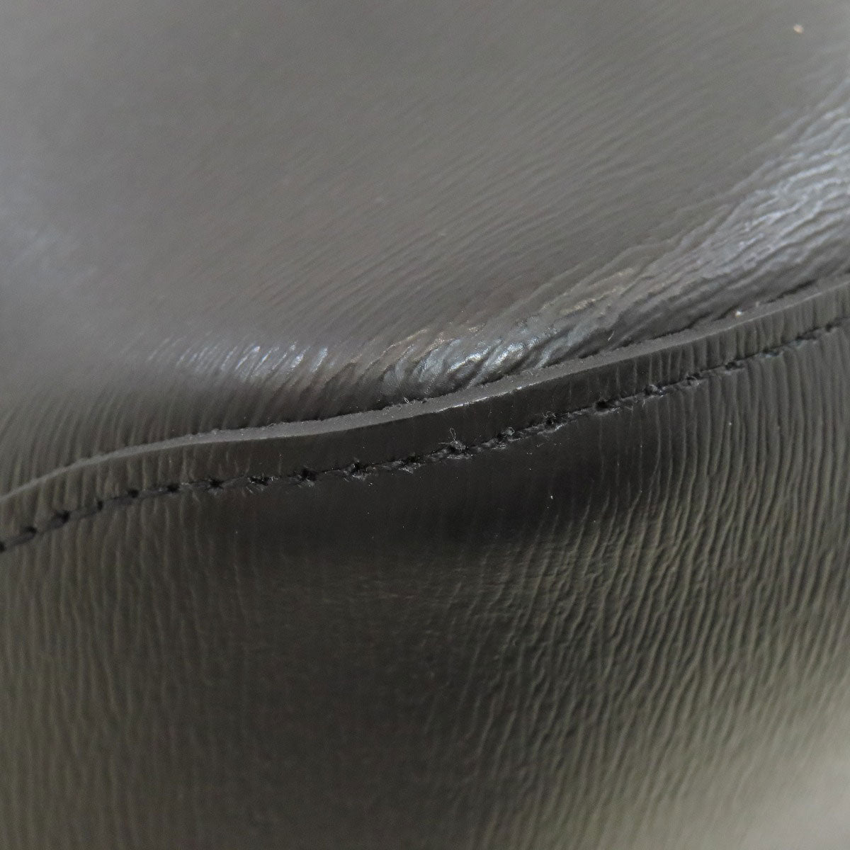 Longchamp logo Tote Bag Leather Ladies [Used]