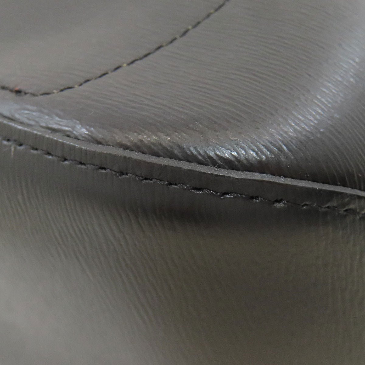 Longchamp logo Tote Bag Leather Ladies [Used]