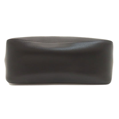 Longchamp logo Tote Bag Leather Ladies [Used]