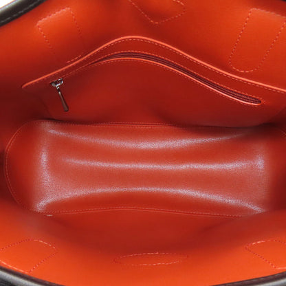 Longchamp logo Tote Bag Leather Ladies [Used]