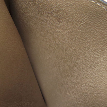 HERMES Bearn Compact SilverHardware Bifold Wallet with Coin Pocket Epsom Ladies [Used]