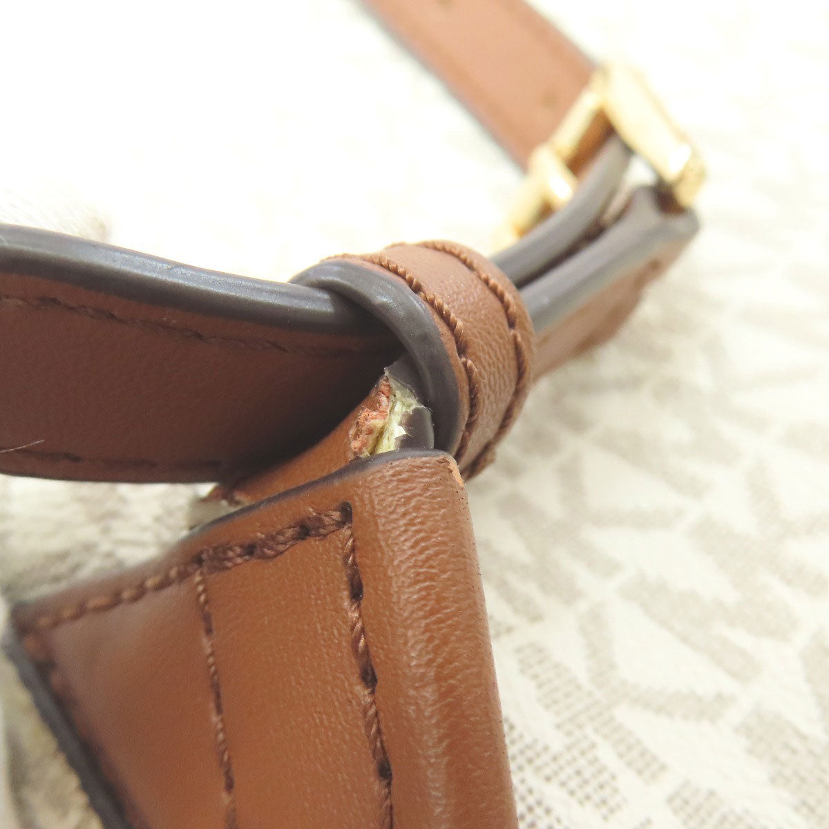 Michael Kors MK signature Backpack Â· Daypack Leather PVCLadies [Used]