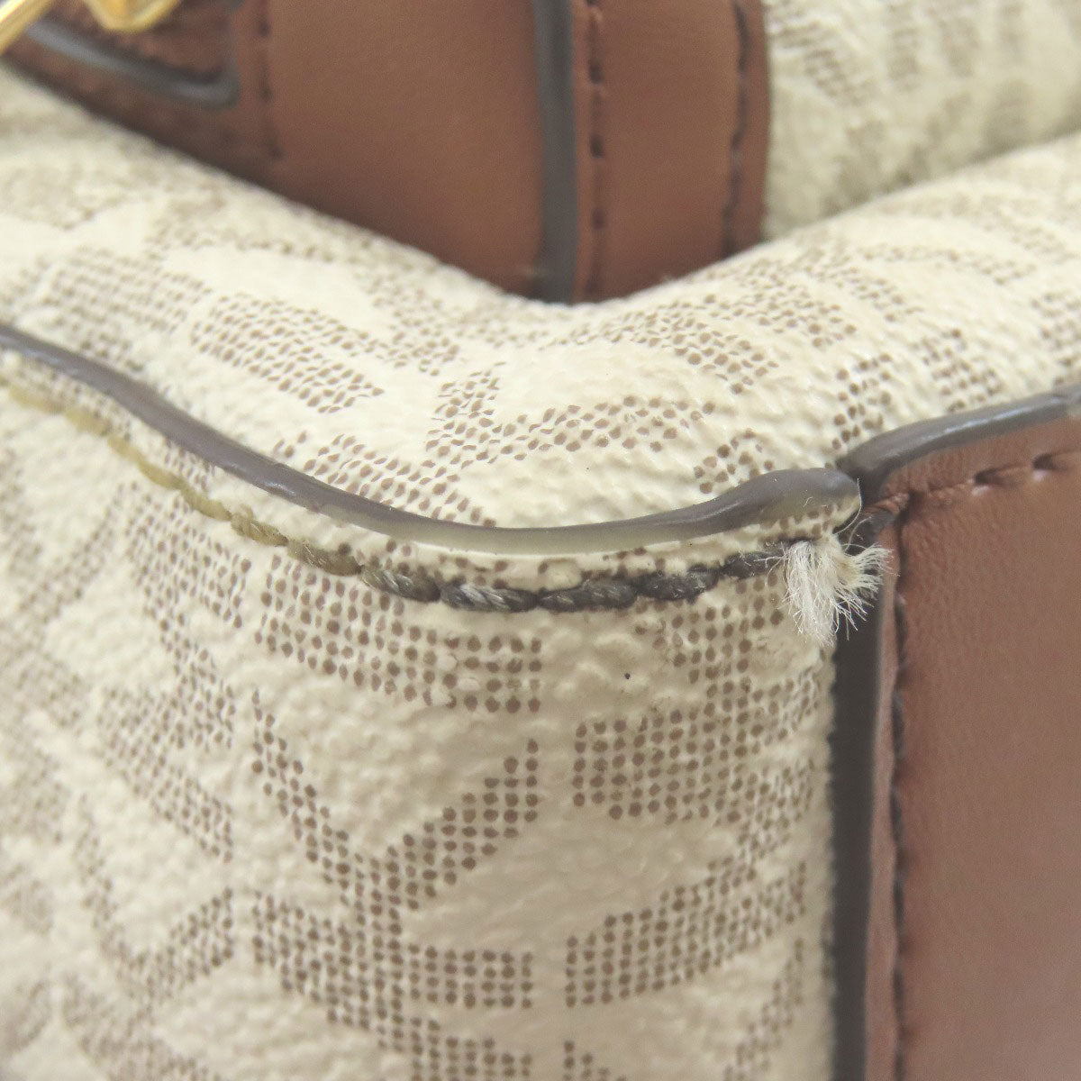 Michael Kors MK signature Backpack Â· Daypack Leather PVCLadies [Used]