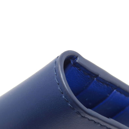 Dunhill Samurai Blue Collection Long wallet (with coin pocket) Leather mens [Used]