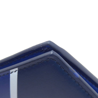 Dunhill Samurai Blue Collection Long wallet (with coin pocket) Leather mens [Used]