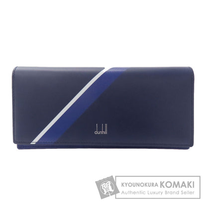 Dunhill Samurai Blue Collection Long wallet (with coin pocket) Leather mens [Used]