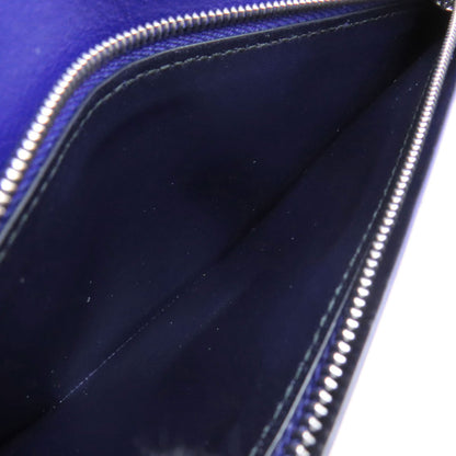 Dunhill Samurai Blue Collection Long wallet (with coin pocket) Leather mens [Used]