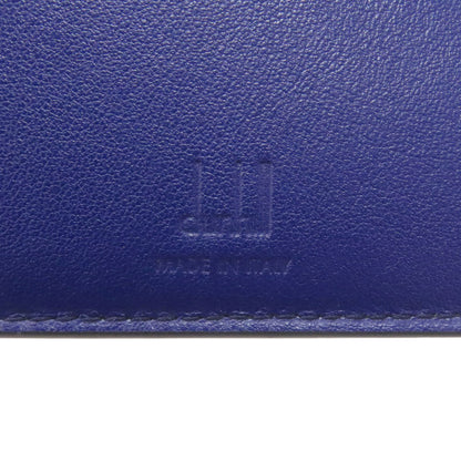 Dunhill Samurai Blue Collection Long wallet (with coin pocket) Leather mens [Used]