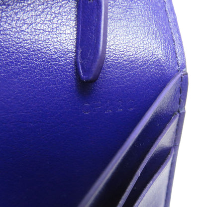 Dunhill Samurai Blue Collection Long wallet (with coin pocket) Leather mens [Used]