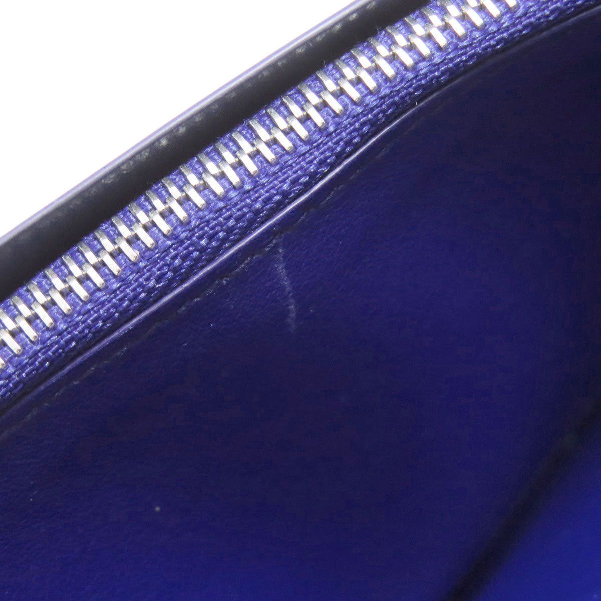 Dunhill Samurai Blue Collection Long wallet (with coin pocket) Leather mens [Used]