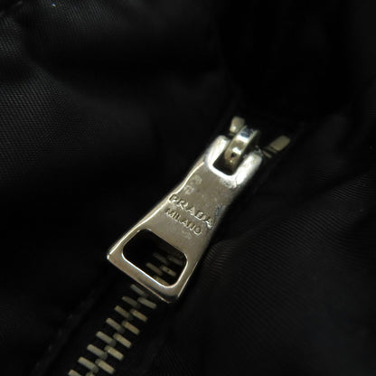 PRADA Logo Hardware Chain Shoulder Tote Bag Nylon Ladies [Used]