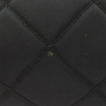 PRADA Logo Hardware Chain Shoulder Tote Bag Nylon Ladies [Used]