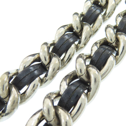 PRADA Logo Hardware Chain Shoulder Tote Bag Nylon Ladies [Used]