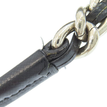 PRADA Logo Hardware Chain Shoulder Tote Bag Nylon Ladies [Used]