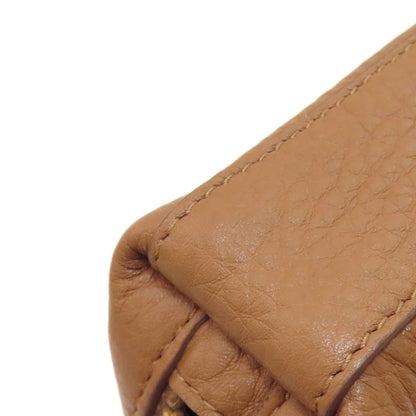 PRADA logo Accessory pouch Leather Ladies [Used]