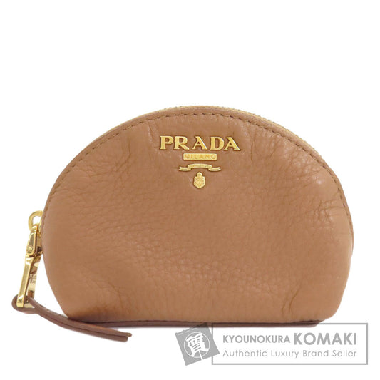 PRADA logo Accessory pouch Leather Ladies [Used]