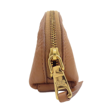 PRADA logo Accessory pouch Leather Ladies [Used]