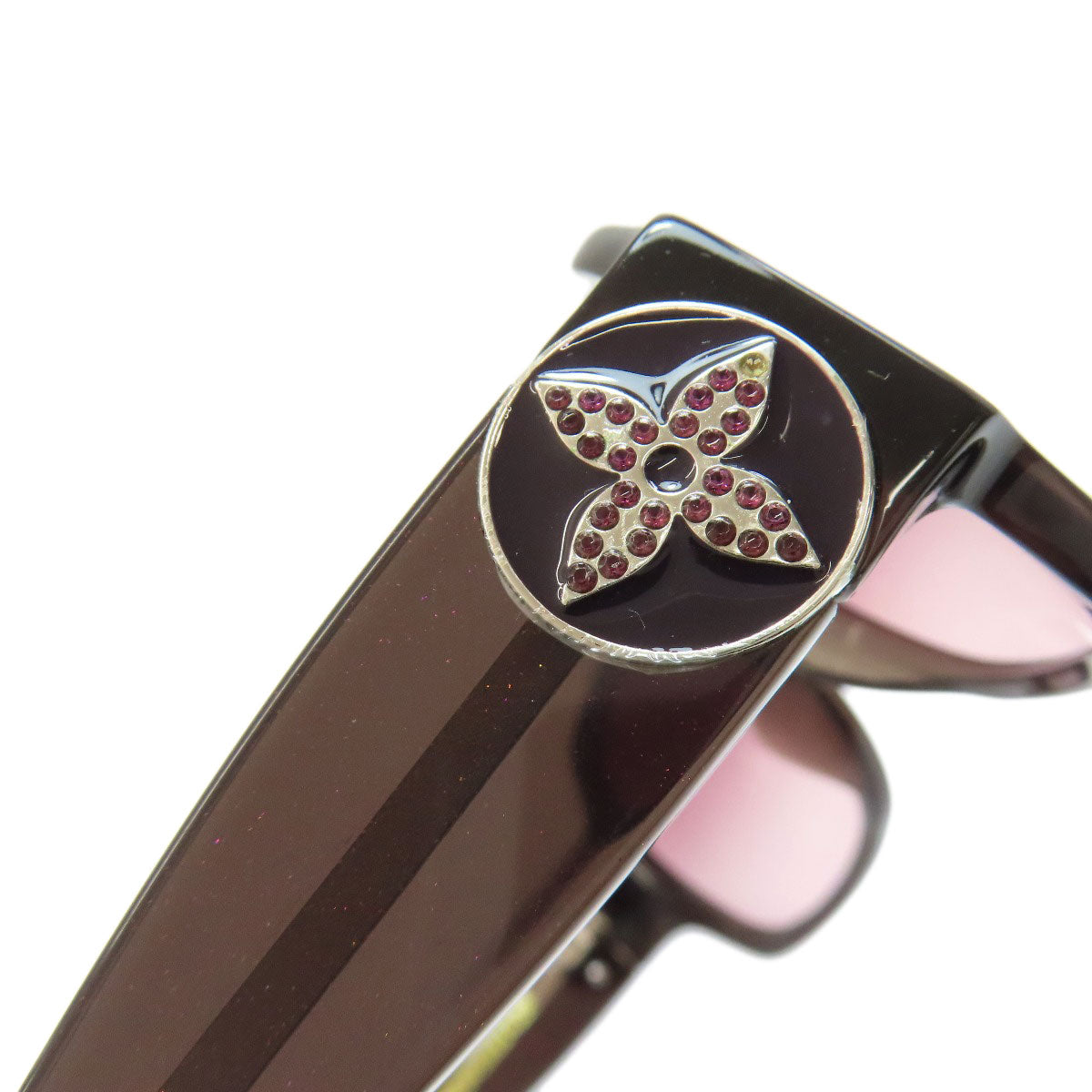 LOUIS VUITTON Z0134E Ursula Strass sunglasses Plastic Ladies [Used]