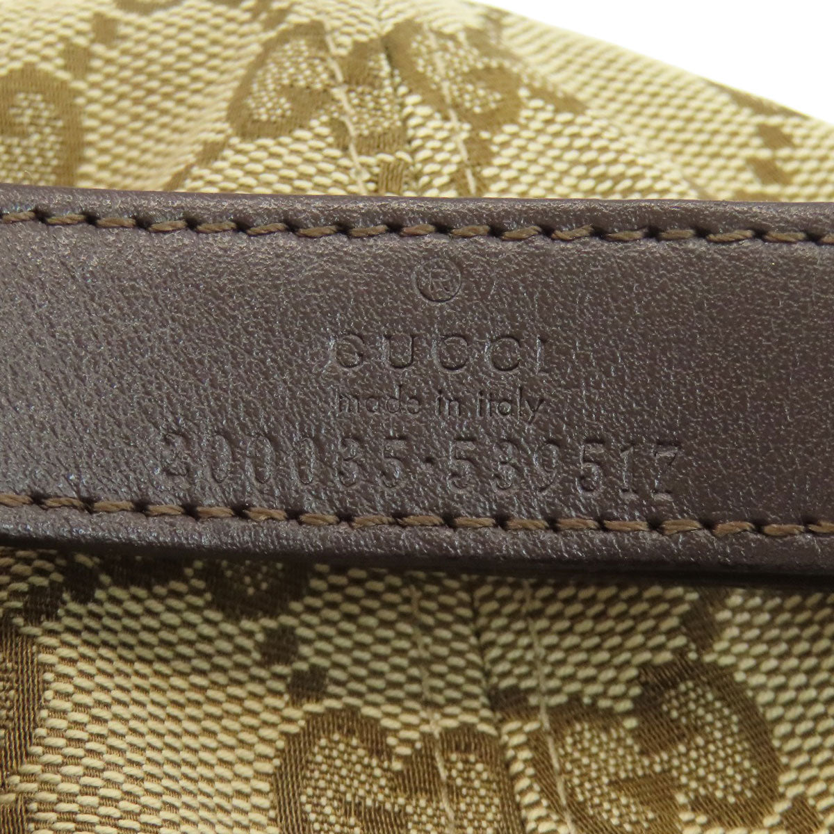 GUCCI 200035 GG Sherry Line Baseball Cap hat Canvas Ladies [Used]